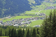 Aussicht Bergstation auf Sedrun